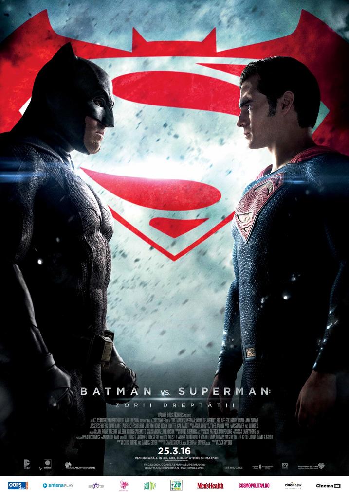 S-au pus in vanzare bilete pentru filmul “Batman vs Superman: Zorii Dreptăţii”