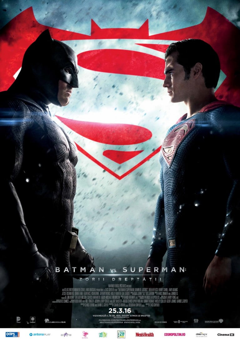 “Batman Vs. Superman” conduce box office-ul românesc