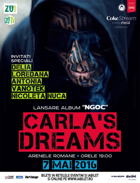 Carla’s Dreams la Arenele Romane – program si reguli de acces