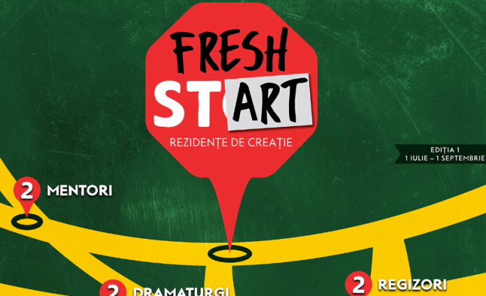 Căutăm absolvenți de teatru! Au început înscrierile pentru Fresh Start – rezidențe de creație