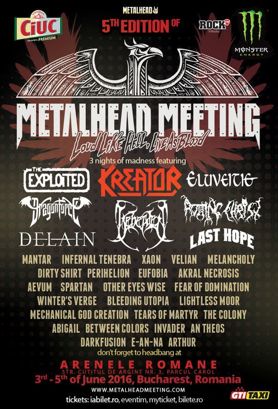 METALHEAD Meeting Festival 2016: Reguli de acces si informatii utile