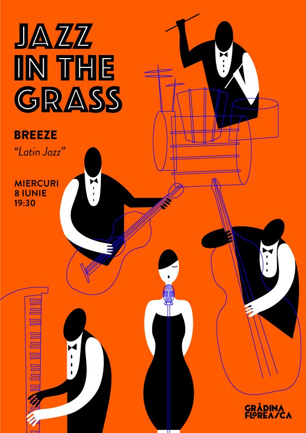 Jazz in the Grass 13 / BREEZE – “Latin Jazz” la Grădina Floreasca