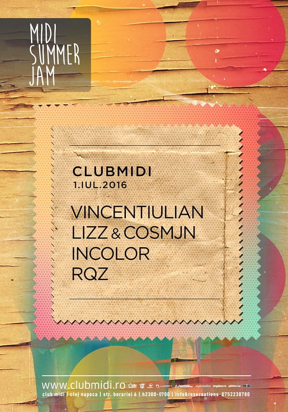 Midi Summer Jam: Vincentiulian, Lizz & Cosmjn, incolor, RQZ