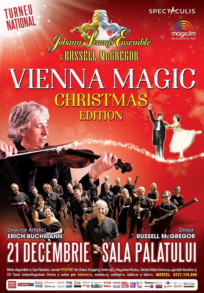 Concert Vienna Magic – Christmas Edition, în turneu național