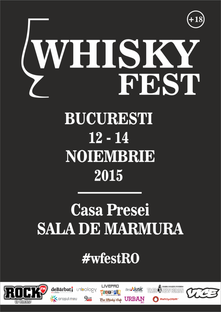 Whisky Fest: Primul festival din Romania dedicat iubitorilor de bauturi fine si cu traditie