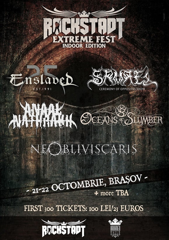 Ultimele zile de presale la abonamente Rockstadt Extreme Fest Indoor Edition