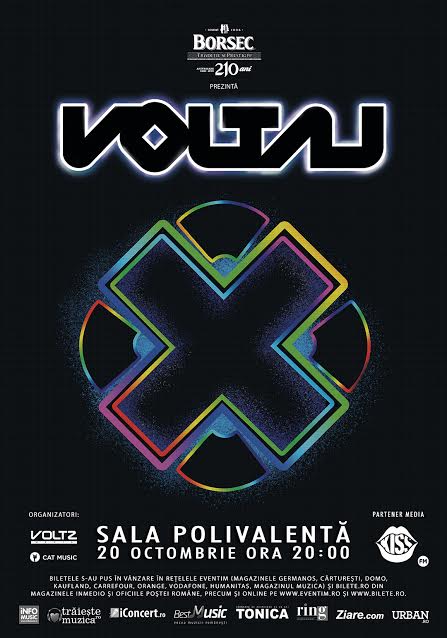 Trupa Voltaj va filma un videoclip la concertul “X”