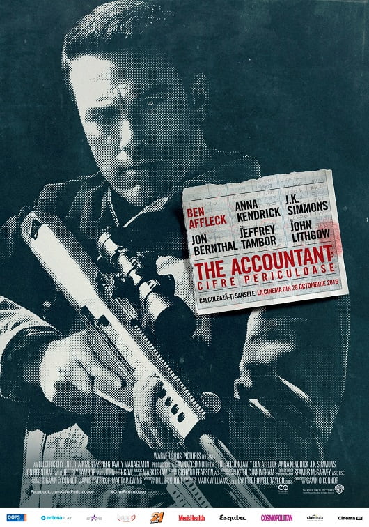 “The Accountant: Cifre periculoase” a înregistrat cele mai mari încasări din box office-ul românesc