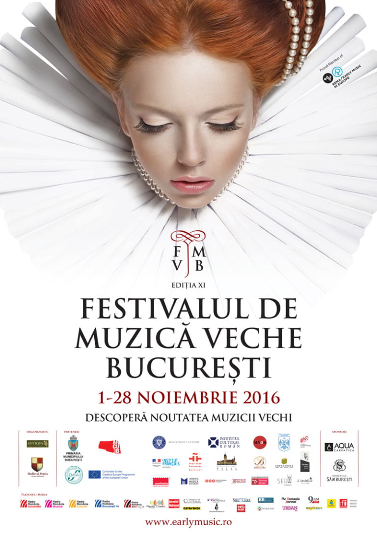 Saptamana muzicii baroce la Festivalul de Muzica Veche Bucuresti 2016