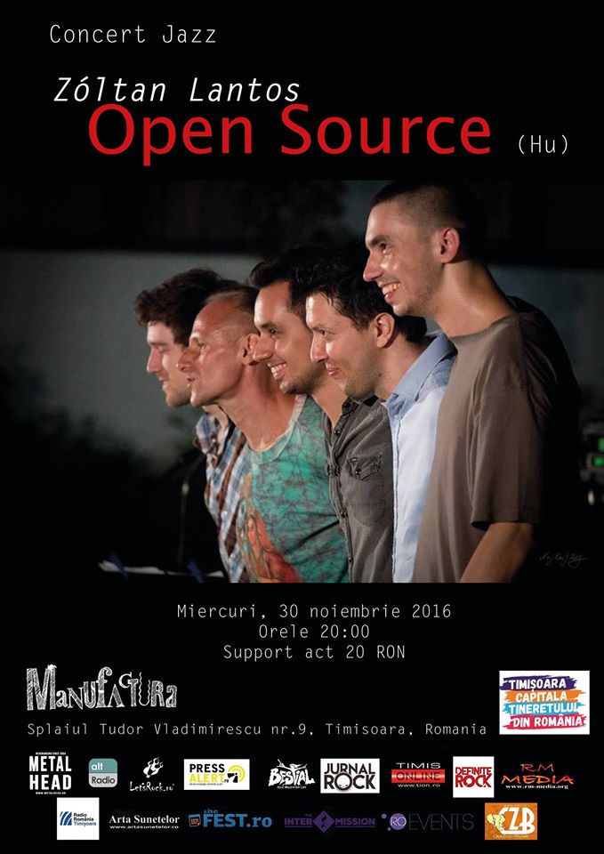 Jazz cu Zoltan Lantos Opensource din Ungaria in Manufactura