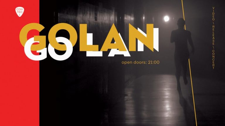 Concert si lansare clip GOLAN in club Control