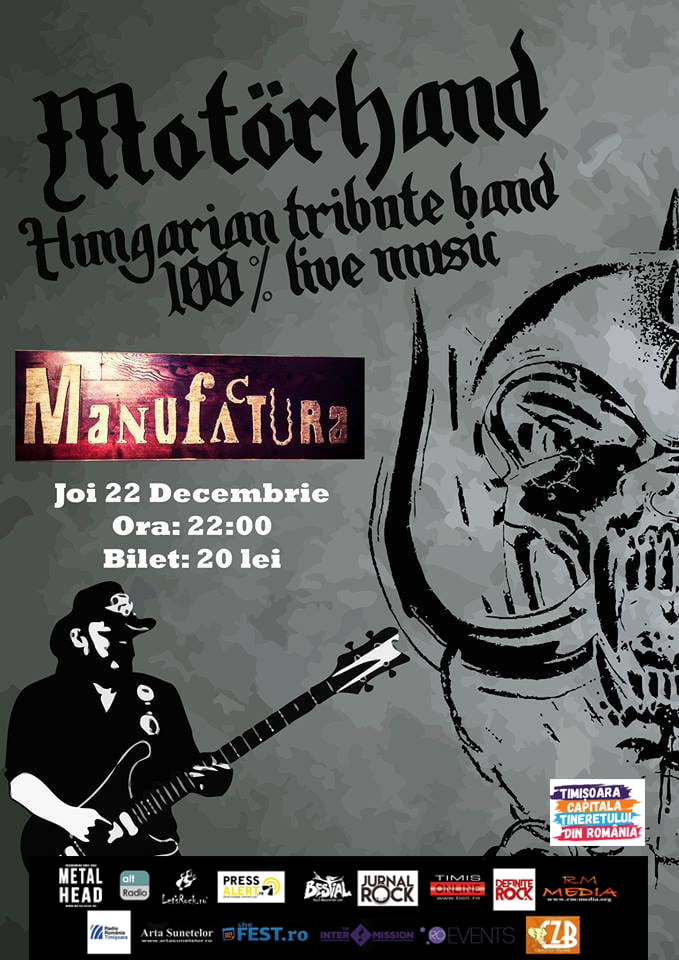 Omagiu Lemmy: Tribute Motörhead la Timisoara