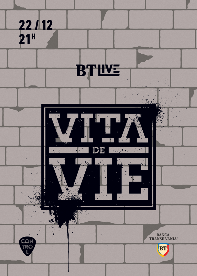 Concert Vița de Vie – BT Live #8, in Club Control