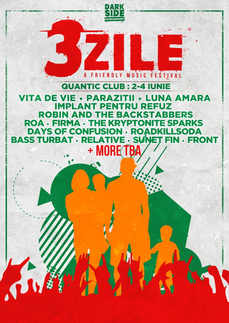 3Zile. A Friendly Music Festival. 2-4 Iunie: Club Quantic