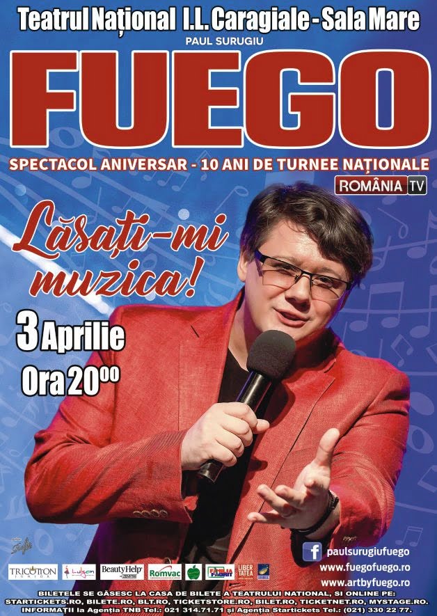 Fuego prezinta Turneul National “Lasati-mi muzica”