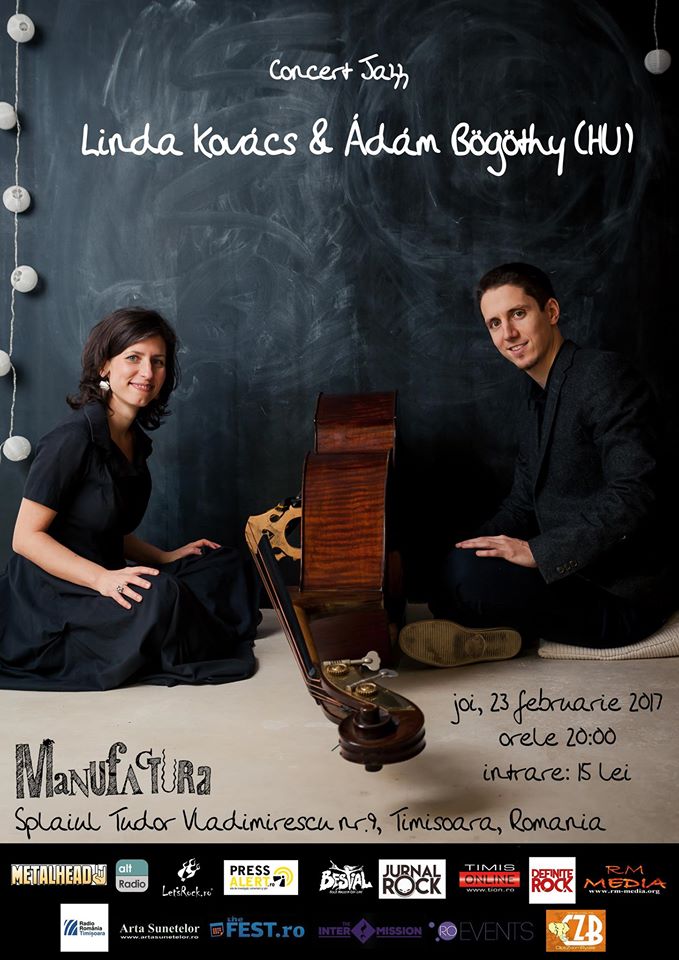 Linda Kovacs si Adam Bogothy in recital la Timisoara