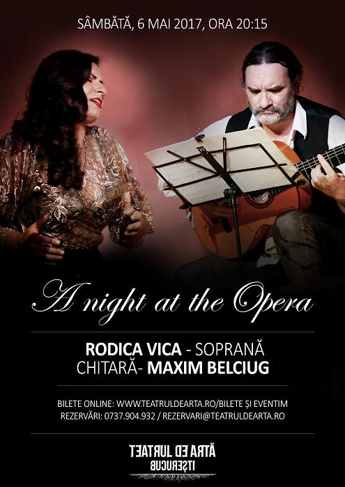 A Night at the Opera – concert Rodica Vica și Maxim Belciug