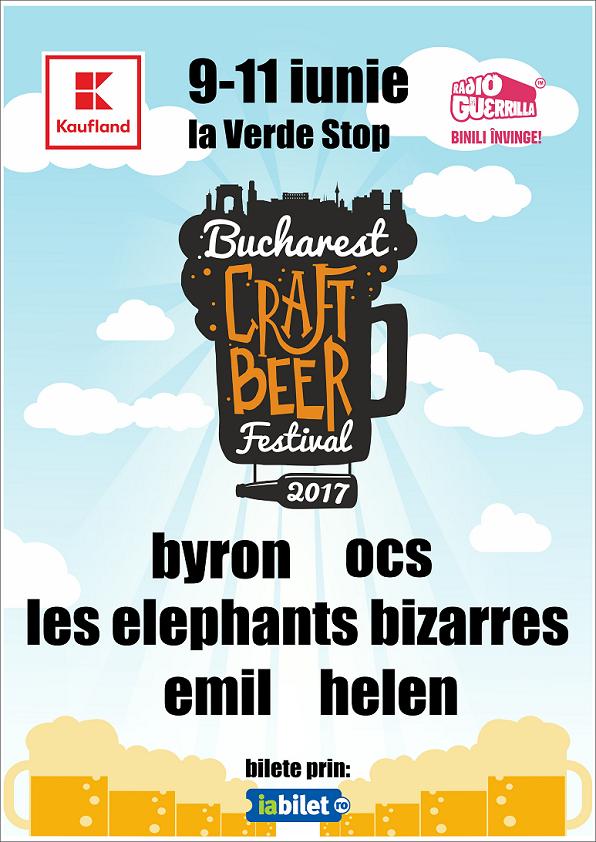 Rock, punk, indie, electro și jazz la Bucharest Craft Beer Festival