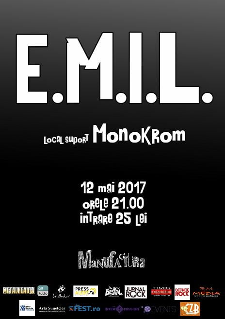 E.M.I.L. si Monokrom live in Manufactura