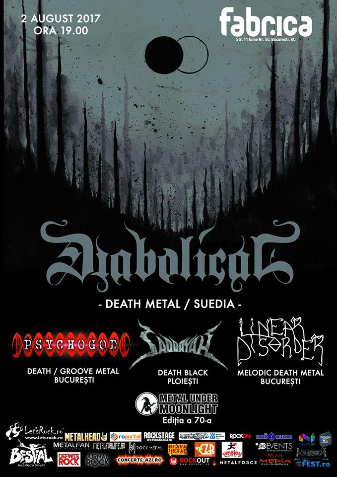 Concert Diabolical la Bucuresti