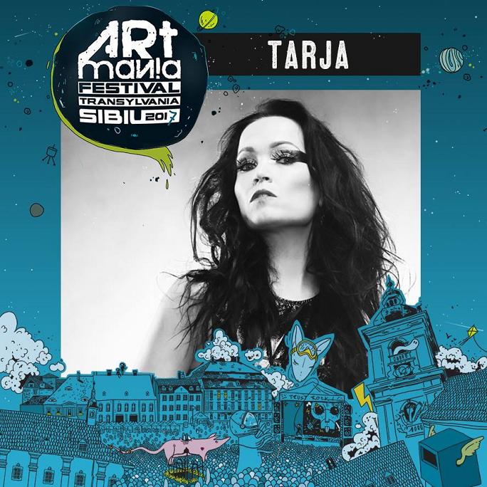 Tarja își va reîntâlni fanii din România într-un concert care va avea loc pe 29 iulie la Sibiu