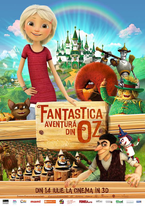 “Fantastica aventură din Oz” îi aşteaptă pe micuţi la cinema din 14 iulie