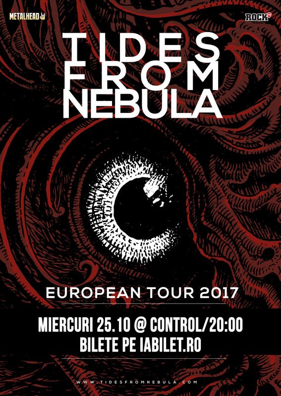 Concert Tides From Nebula la Bucuresti, in Club Control