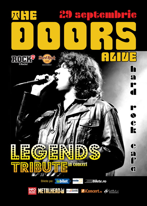 Mesaj de la solistul The Doors Alive pentru publicul din România