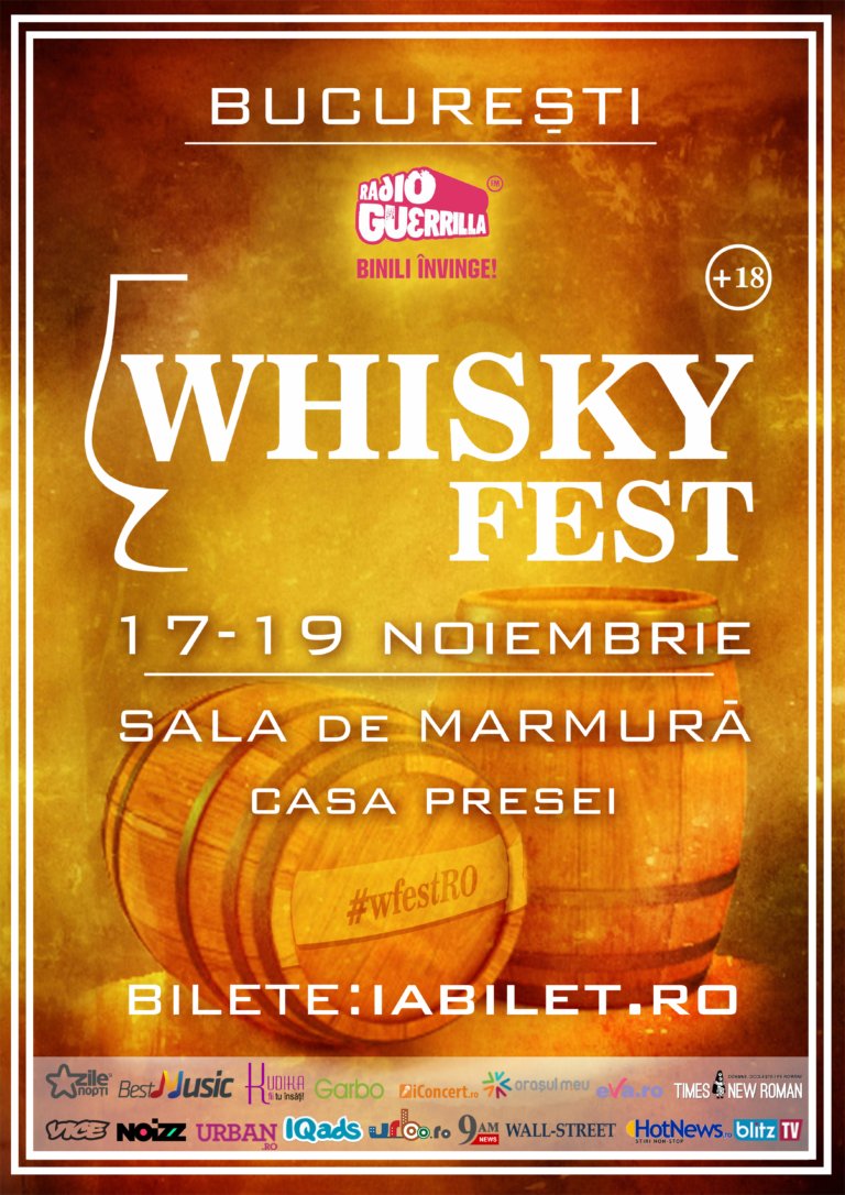 WHISKY FEST 2017: De la cel mai scump whisky vandut vreodata, pana la whisky taiwanez si indian