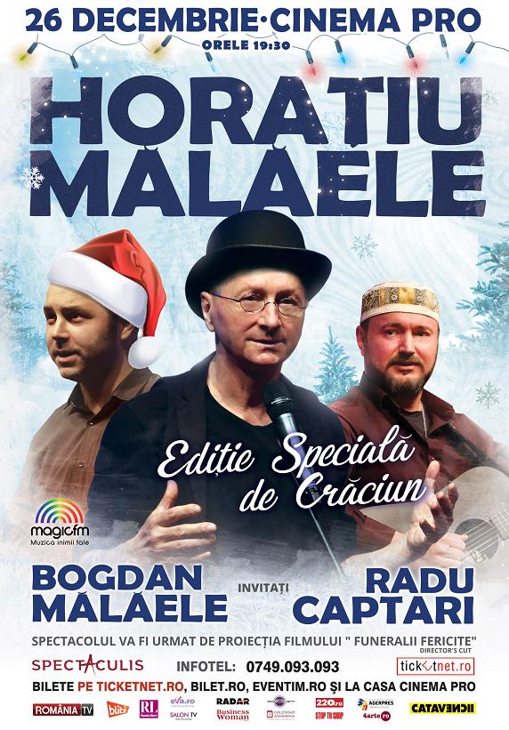 Duelul actoricesc între Horațiu și Bogdan Mălăele în “Ediție Specială” de Crăciun, la Cinema PRO