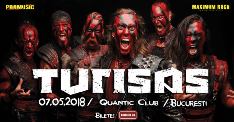 Turisas concertează la București în data de 7 mai