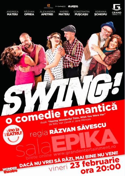 De pe Broadway la București – “Swing!”,  o super comedie cu foarte mult… sex appeal