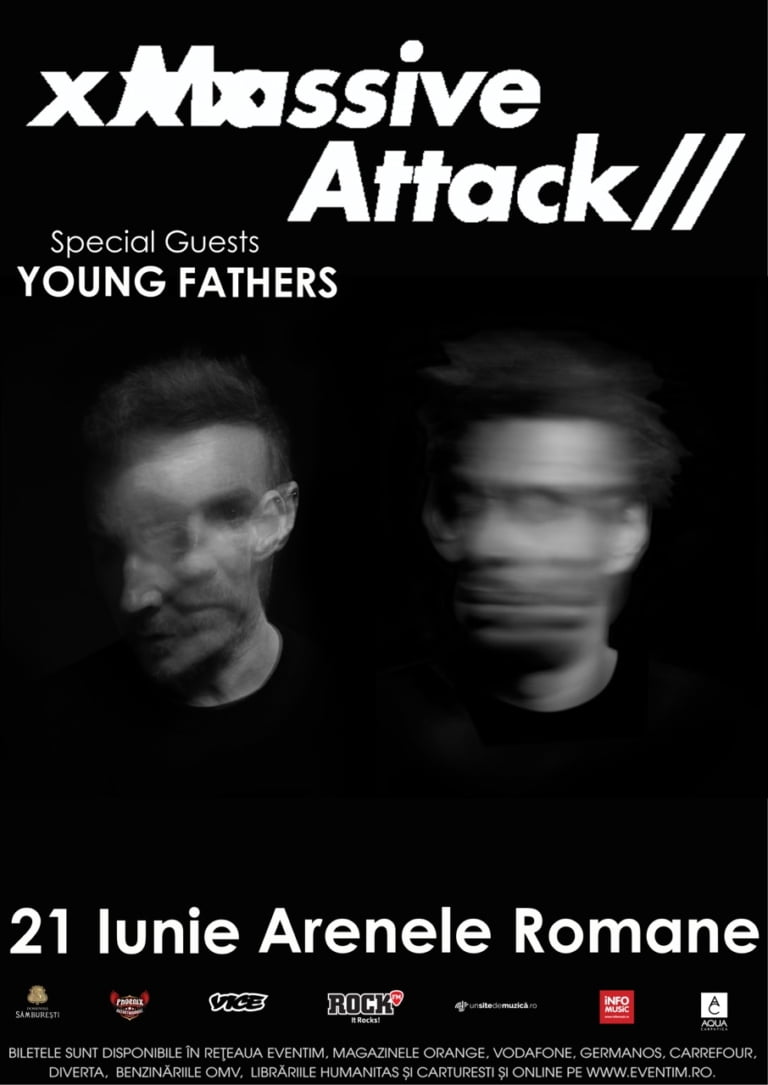 Massive Attack si Young Fathers concerteaza pe 21 iunie la Arenele Romane