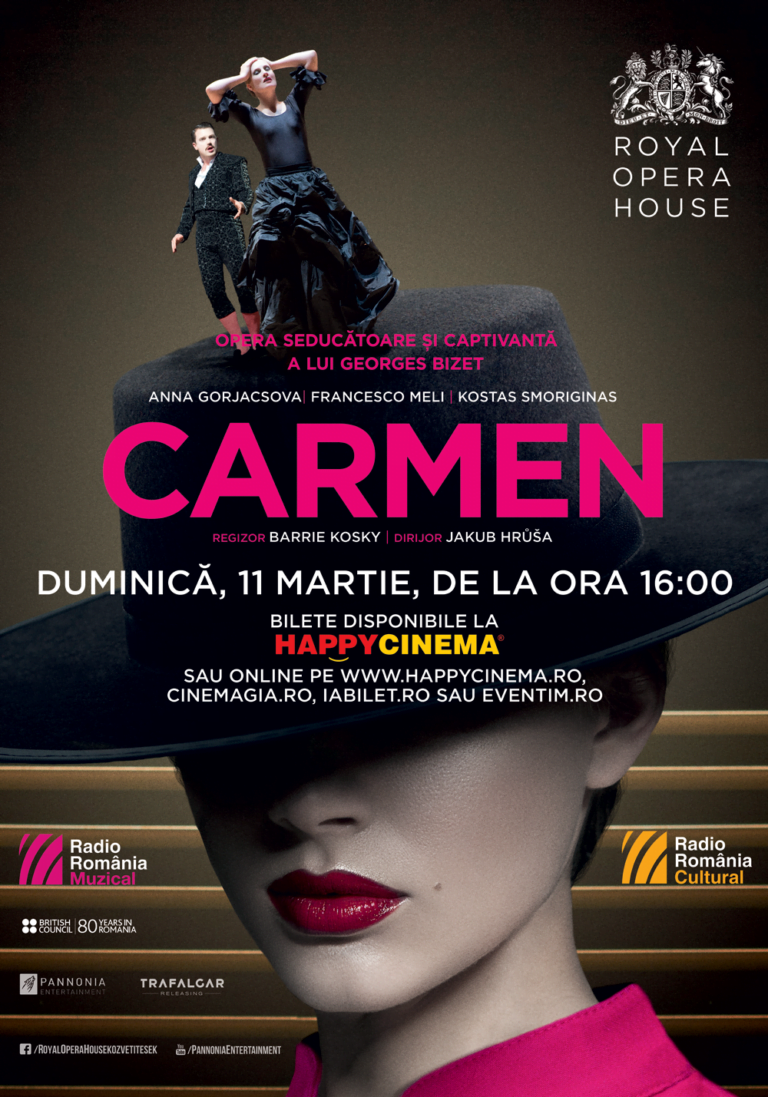 “Carmen” de Bizet, o producție Royal Opera House, se vede la Happy Cinema