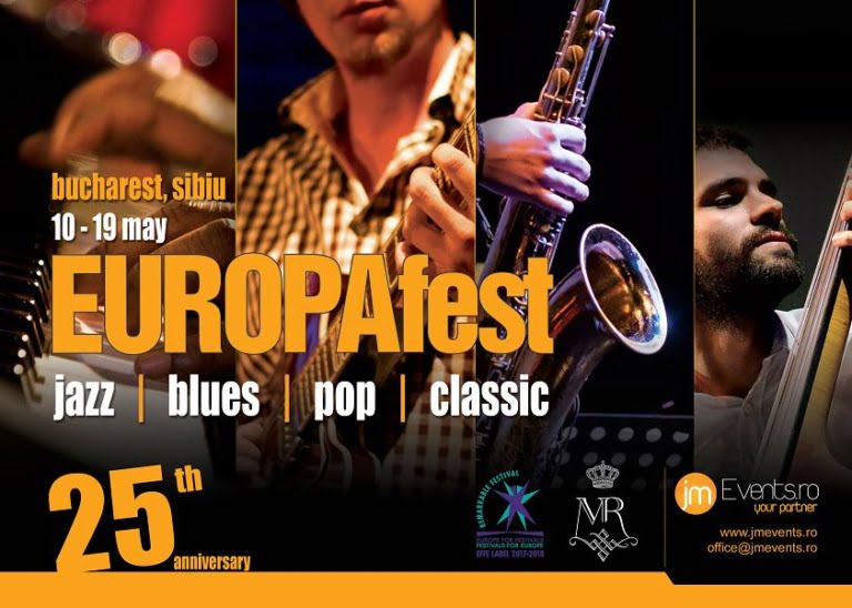 București capitala jazz-ului mondial 17 trupe din 12 țări la EUROPAfest – Bucharest International Jazz Competition