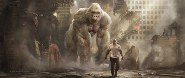 “Rampage: Scăpaţi de sub control” a pus stăpânire pe box office-ul românesc