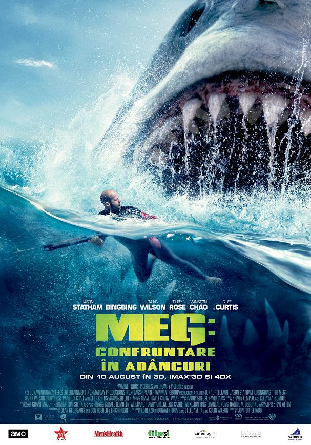 “MEG: Confruntare în Adâncuri” domină din nou box office-ul românesc