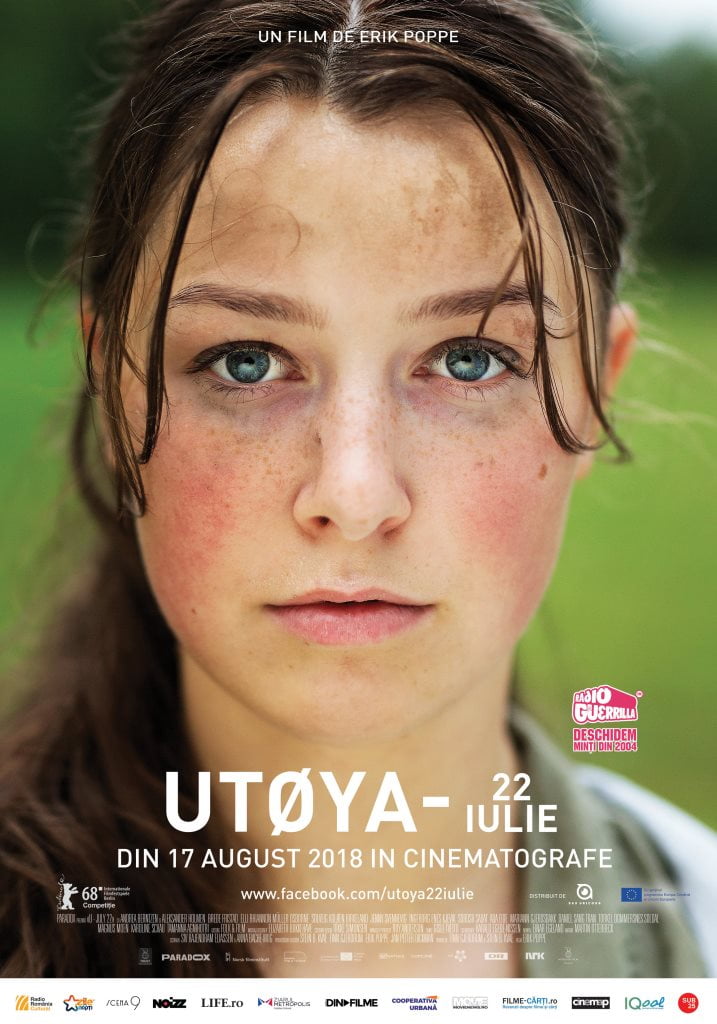 Utøya-22 iulie, de astăzi (16 august), în cinematografele din România