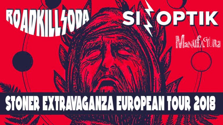 Concert Roadkill Soda si Sinoptik la Timisoara în cadrul Turneului European Stoner Extravaganza 2018