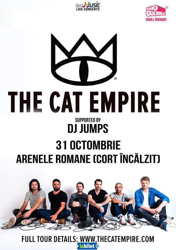 The Cat Empire revin la București