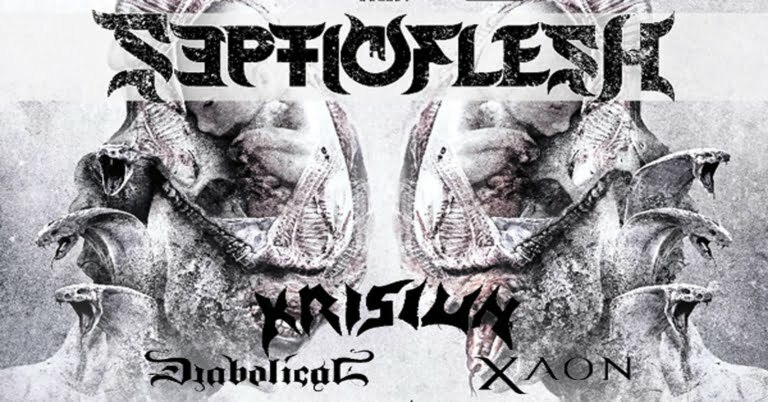 Concert Septicflesh, Krisiun, Diabolical și Xaon la București