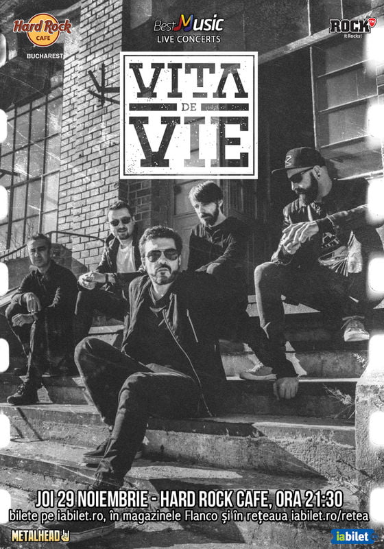 Concert Vita de Vie – electric la Hard Rock Cafe