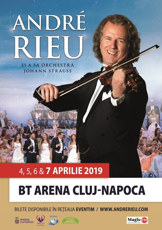 André Rieu lansează  DVD-ul ”Love in Maastricht” și un nou album discografic ”Romantic Moments II”