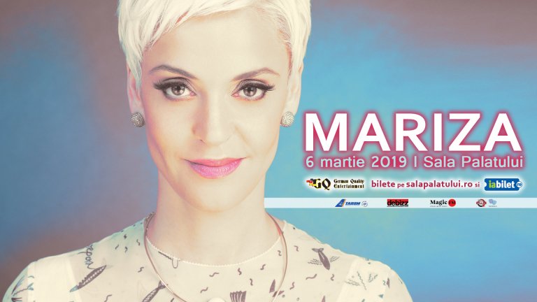 MARIZA VA PURTA MARTISOR LA NOUL SAU CONCERT DIN BUCURESTI