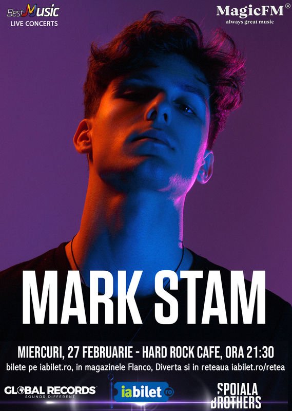 Concert Mark Stam in Hard Rock Cafe