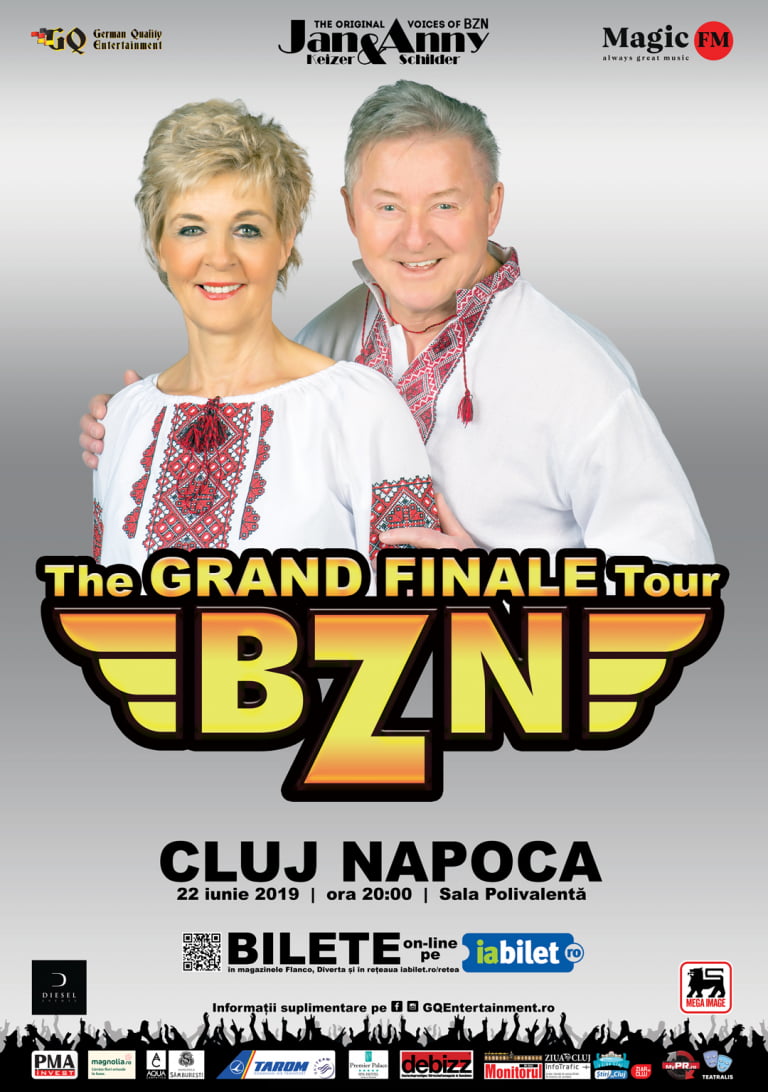 BZN CONCERTEAZA LA CLUJ-NAPOCA CU MEGA BAND: TREI BACKING VOCALS SI CINCI INSTRUMENTISTI