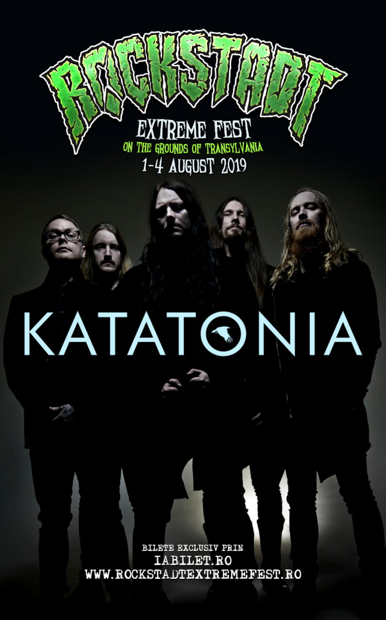 Death/ doom metal suedez la Rockstadt Extreme Fest 2019: Katatonia revine cu un show aniversar la poalele cetatii Rasnov!