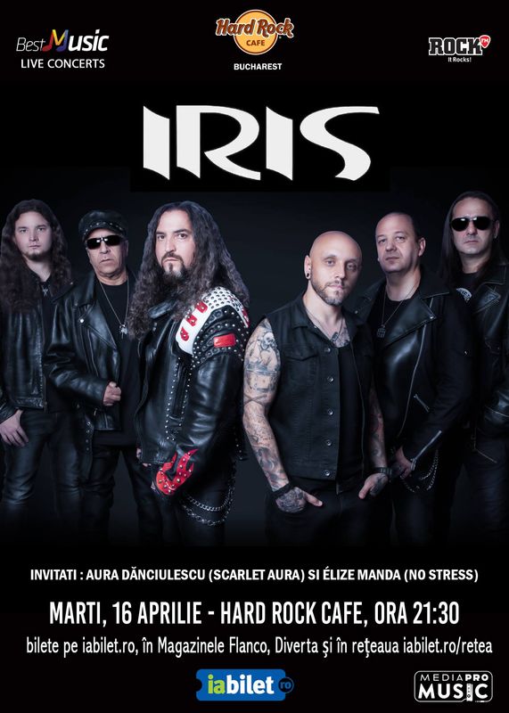 Concert IRIS: Lumea toată e un circ in Hard Rock Cafe