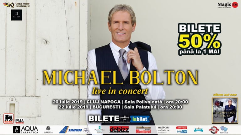 O CATEGORIE DE BILETE PENTRU CONCERTUL MICHAEL BOLTON DE LA BUCURESTI ESTE SOLD OUT