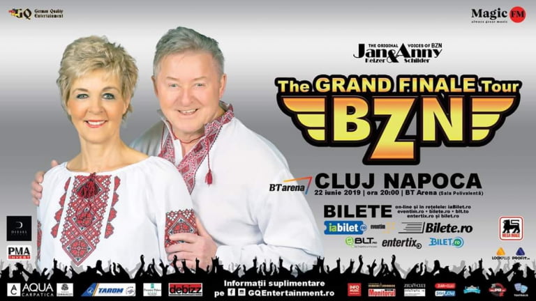 REGULI DE ACCES CONCERT THE GRAND FINALE TOUR  – JAN KEIZER & ANNY SCHILDER – THE ORIGINAL VOICES OF BZN